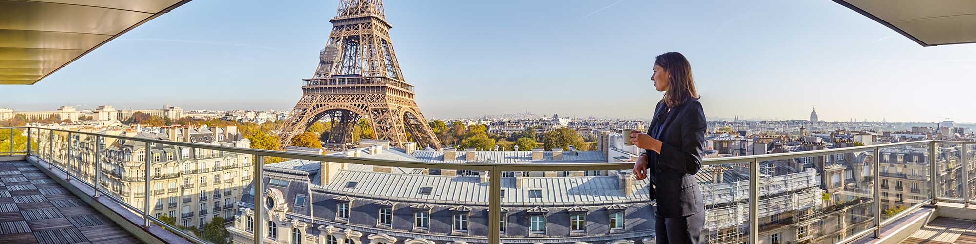 Htel vue Tour Eiffel
